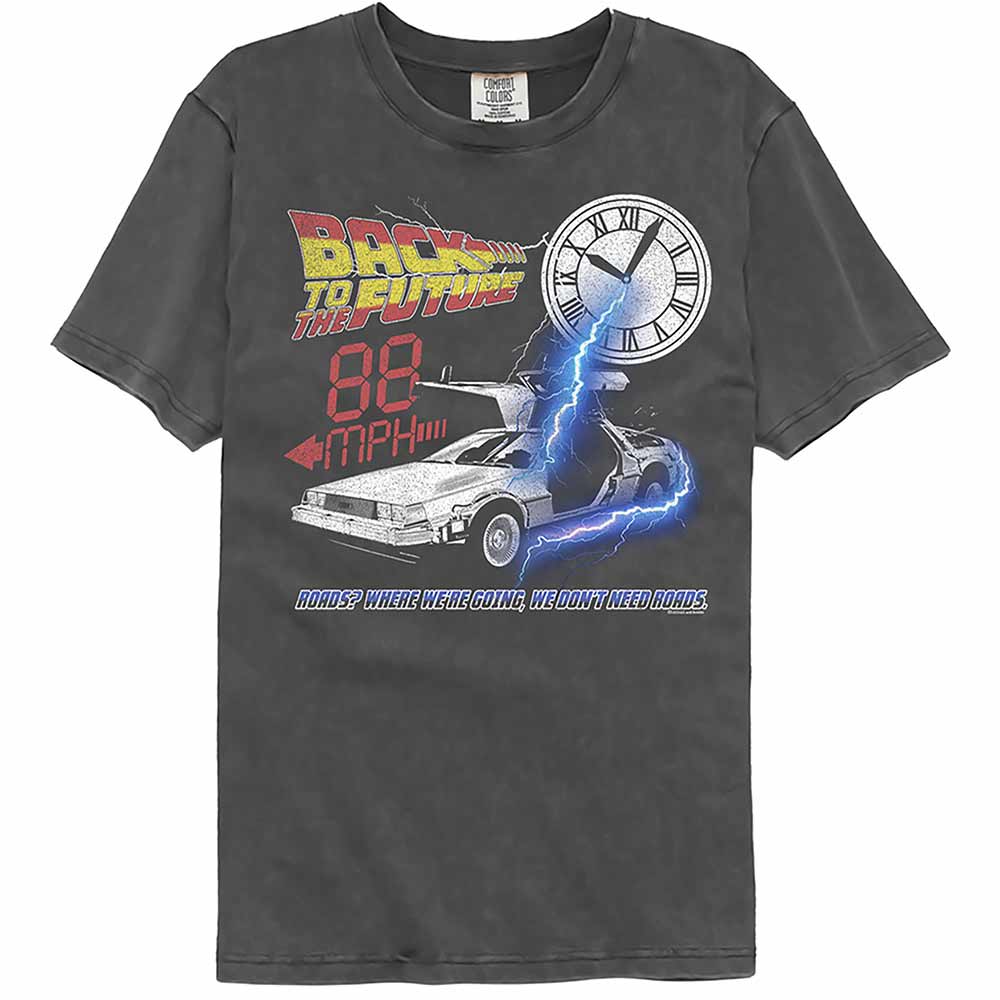 Back To The Future Where Were Going Pepper Premium Comfort Colors T-Shirt