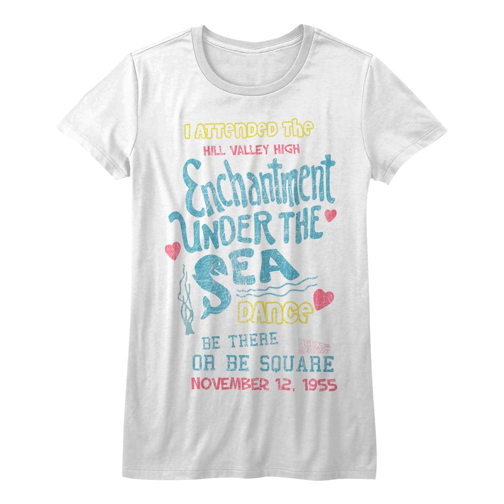 Back to the Future Enchantment White Women's T-Shirt