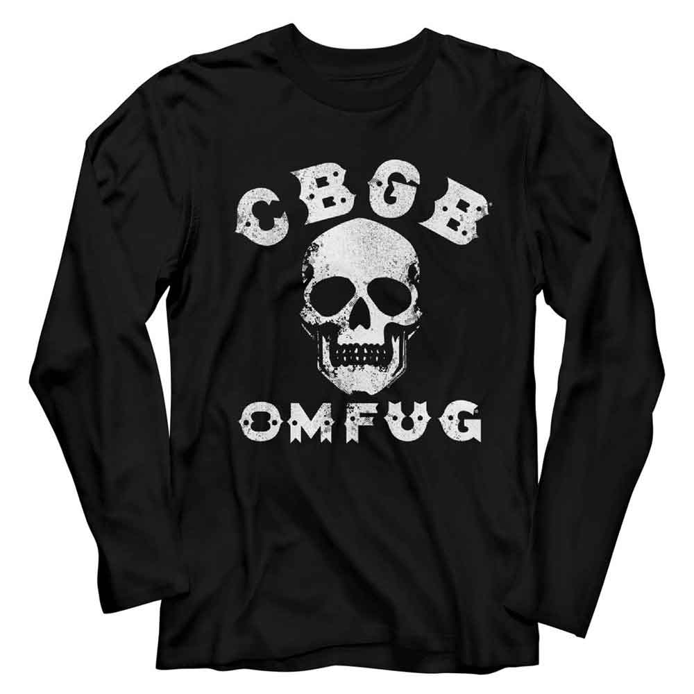 CBGB Skull Black T-Shirt