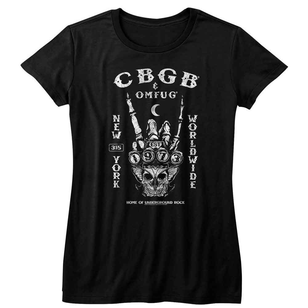 CBGB Ny Worldwide Black Women's T-Shirt