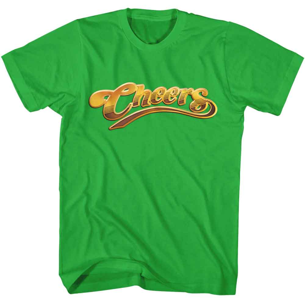Cheers Title Logo Kelly T-Shirt