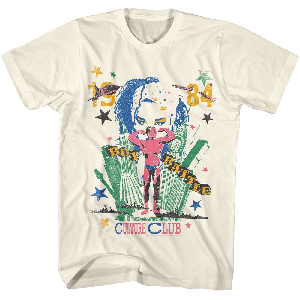 Culture Club Boy Battle Natural T-Shirt