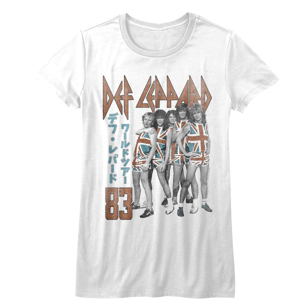 Def Leppard Deflep83 White Women's T-Shirt