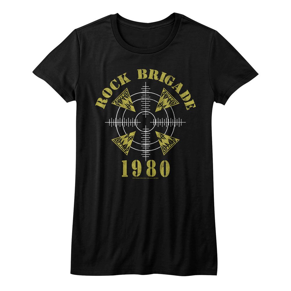 Def Leppard Rock Brigade Black Women's T-Shirt