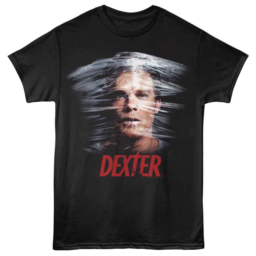 Dexter Plastic Wrap Poster Black T-Shirt