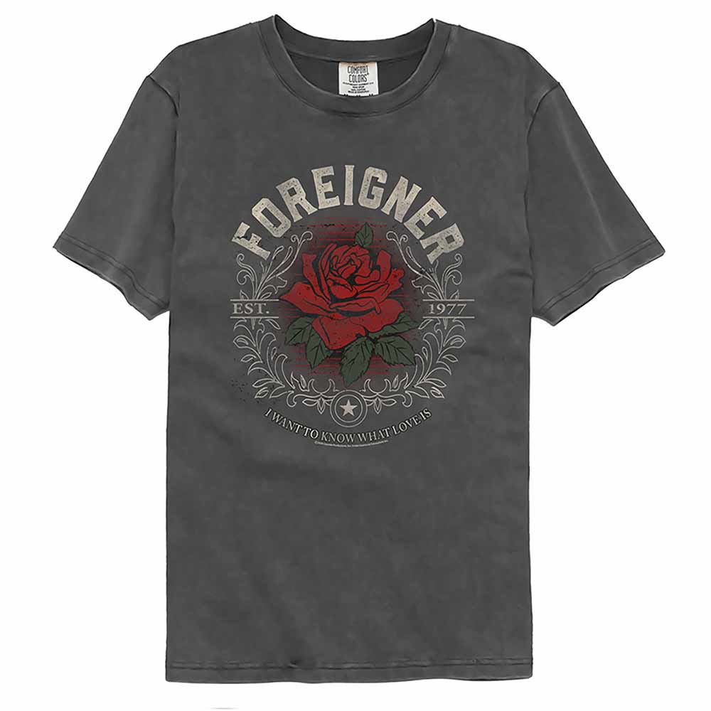 Foreigner Love Is Pepper Premium Comfort Colors T-Shirt