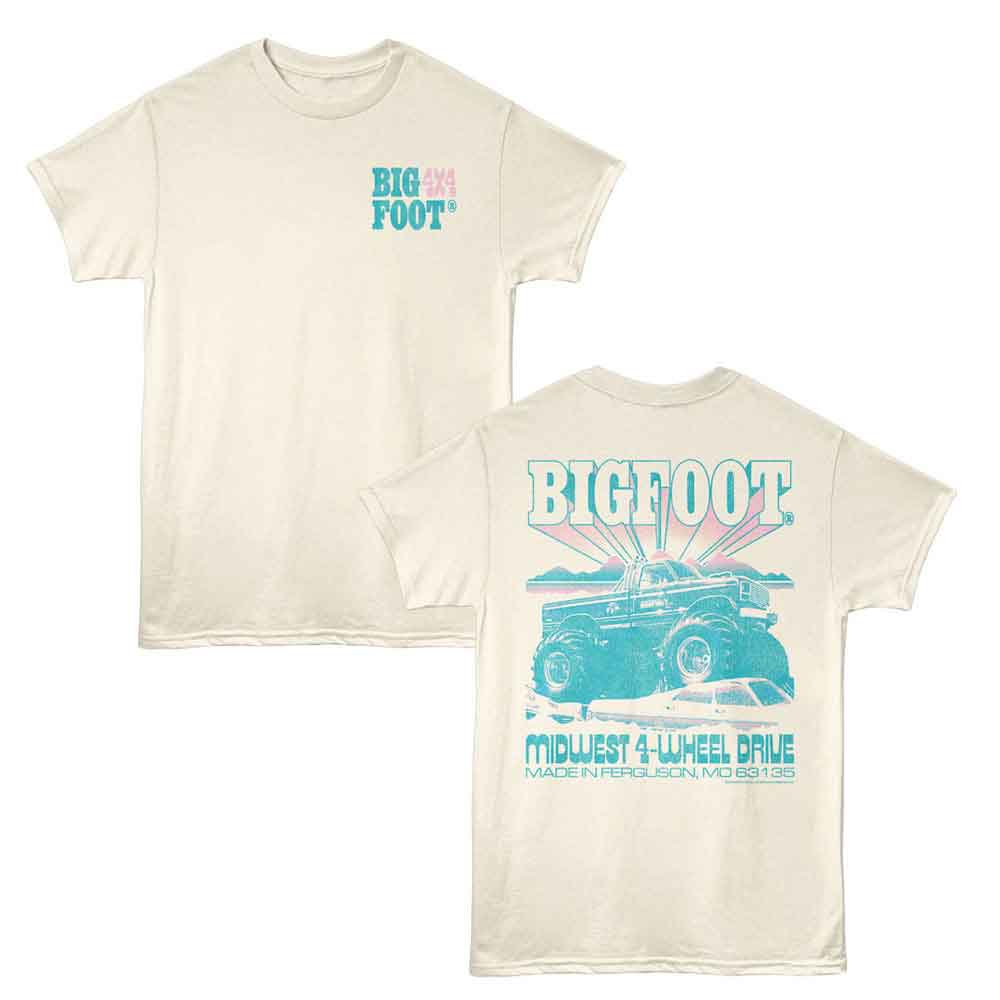 Bigfoot Midwest 4WD Natural T-Shirt