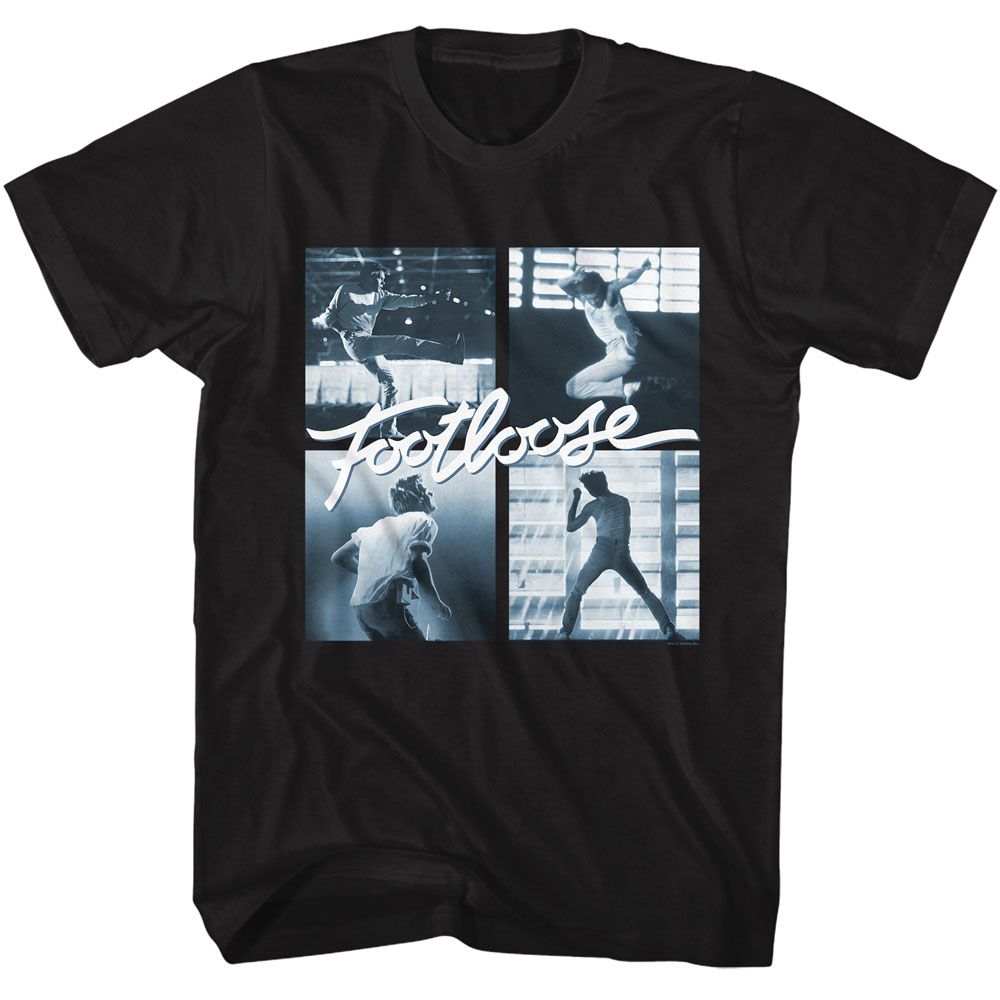 Footloose Square Dance Black T-Shirt