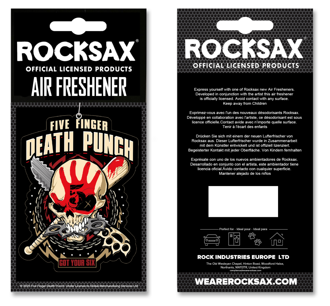 Wholesale Five Finger Death Punch Air Freshener