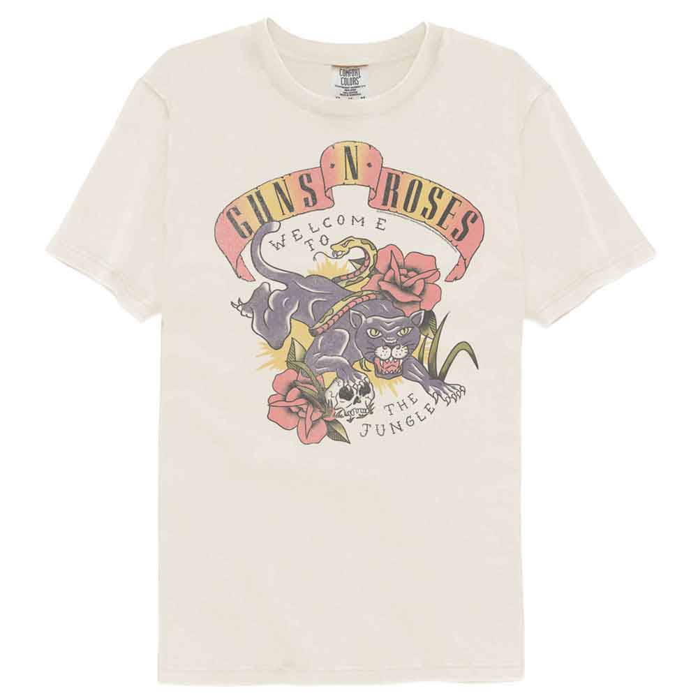 Wholesale GUNS N ROSES GNR TATTOO STYLE JUNGLE IVORY T-Shirt