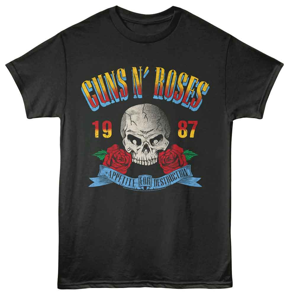 Wholesale GUNS N ROSES GNR AFD 87 SMOKE T-Shirt