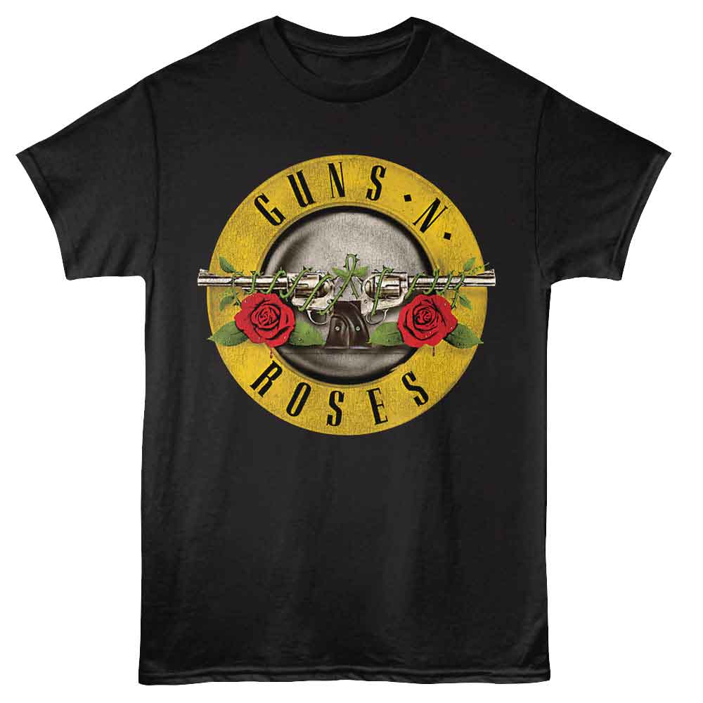 Wholesale GUNS N ROSES GNR BULLET BLACK T-Shirt