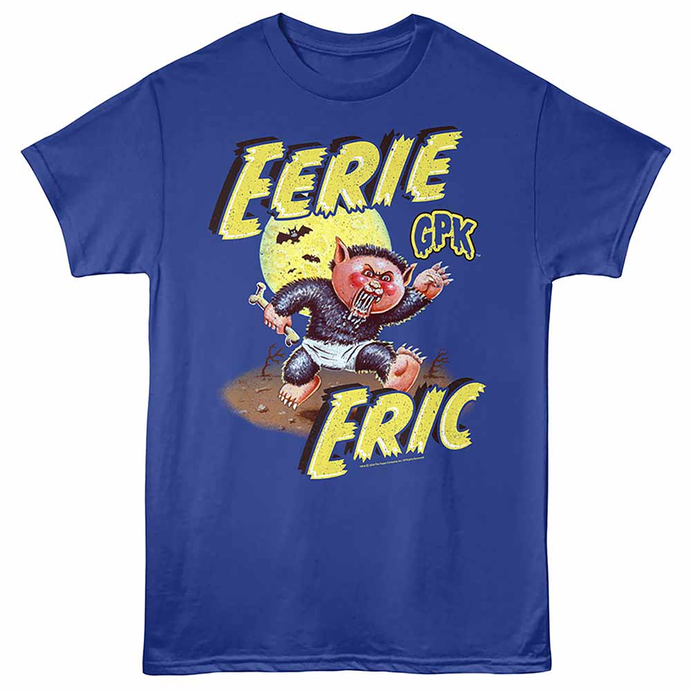 Garbage Pail Kids Eerie Eric Royal T-Shirt