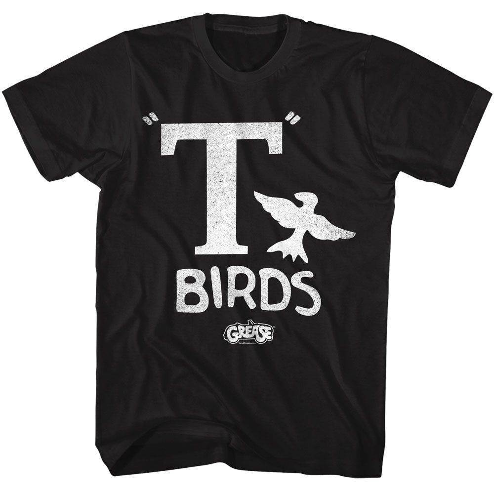 Grease T Birds Black T-Shirt