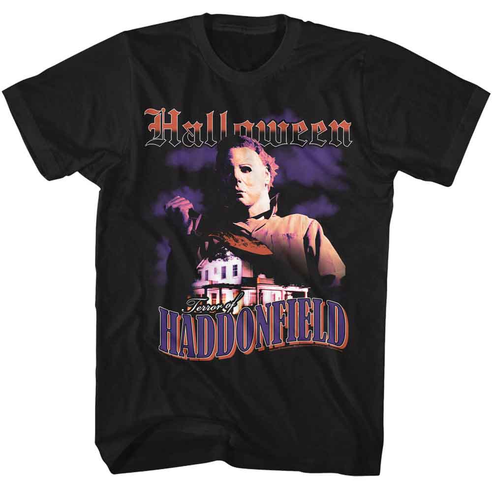 Halloween Terror of Haddonfield Black T-Shirt
