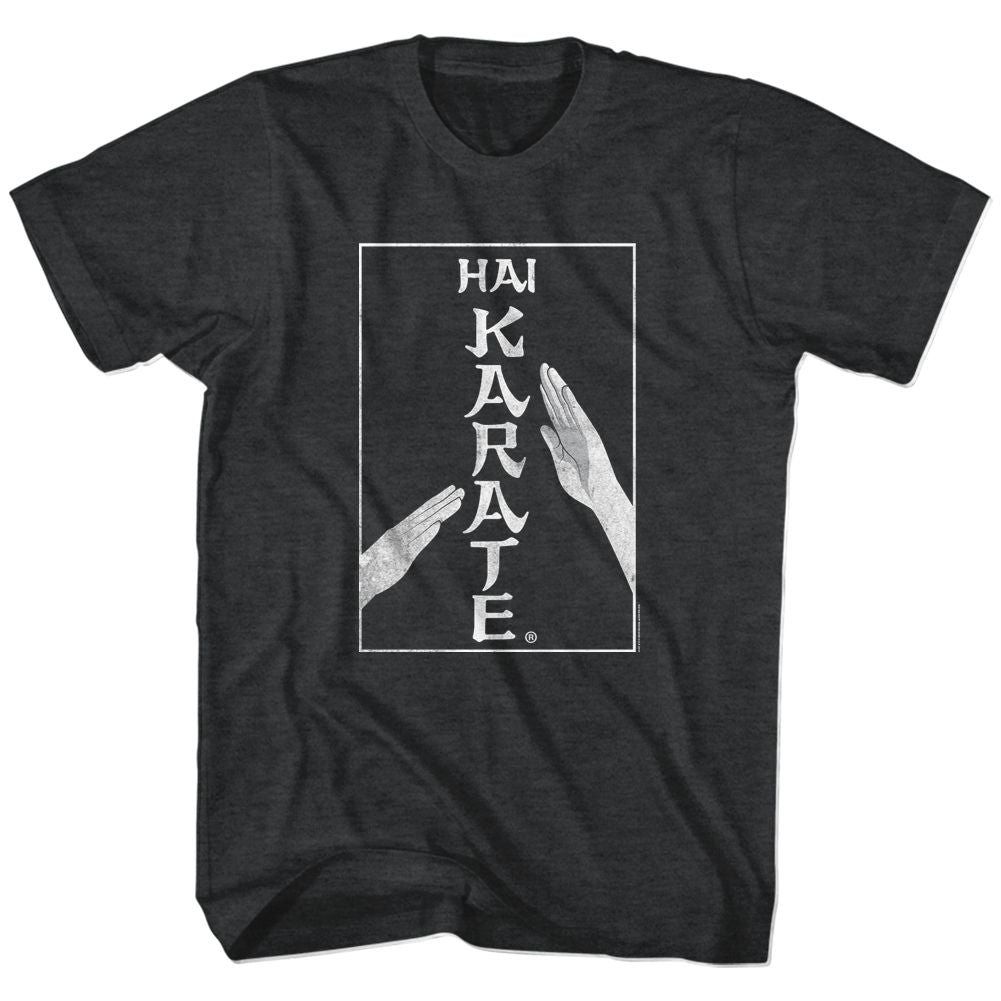 Wholesale Karate Chop Black Heather T-Shirt