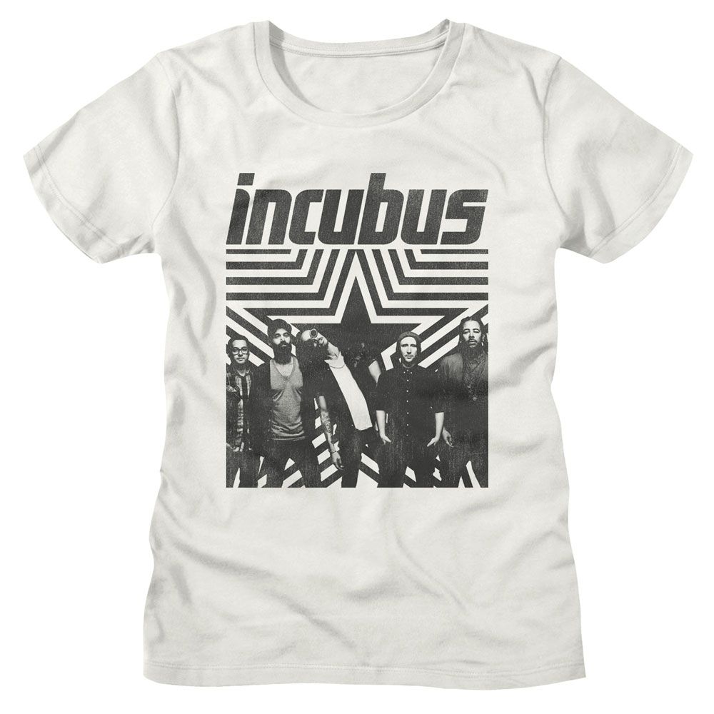 Incubus Incubus Star Background White Women's T-Shirt