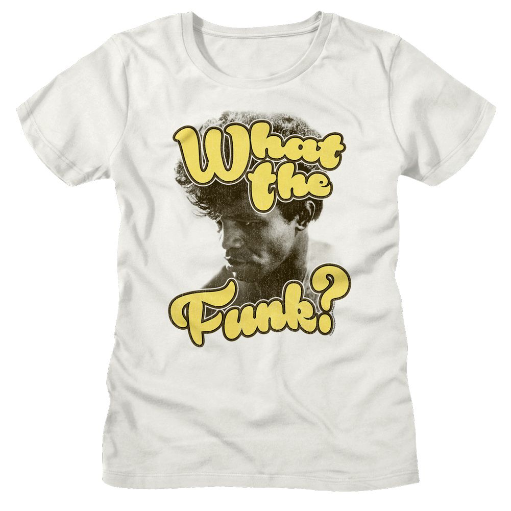 James Brown James Brown What The Funk Vintage White Women's T-Shirt