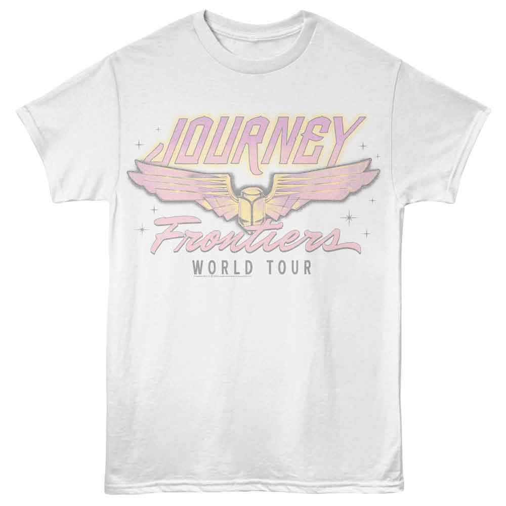 Journey Frontiers World Tour White T-Shirt