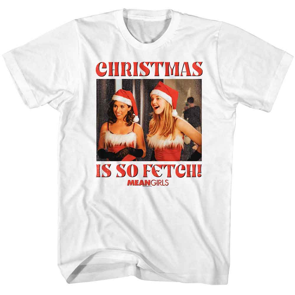Mean Girls Xmas So Fetch White T-Shirt