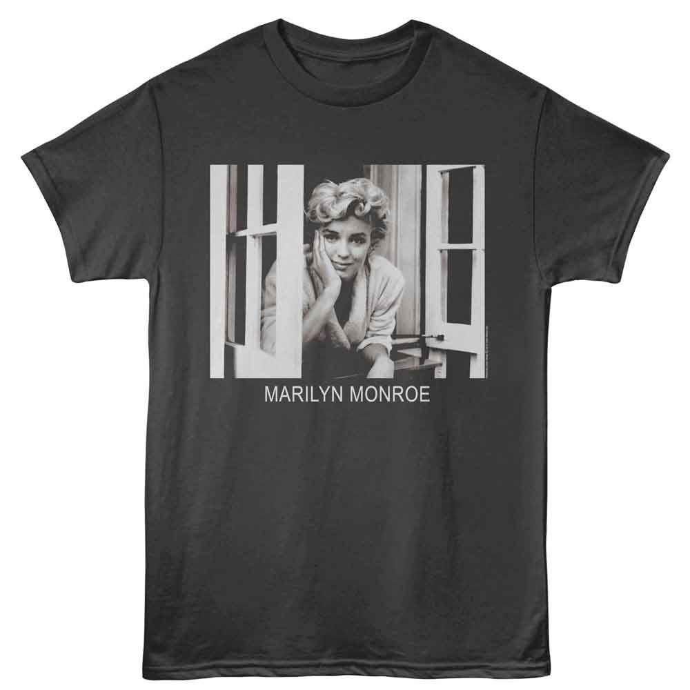 Marilyn Monroe Looking Out Window Smoke T-Shirt