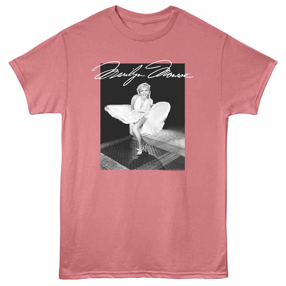 Marilyn Monroe Windy Subway Grating Mauvelous T-Shirt