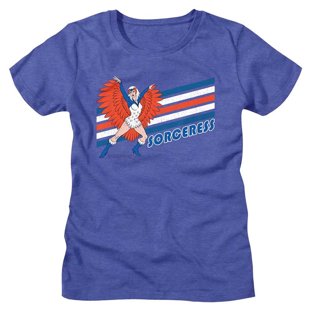 Masters of the Universe Sorceress Royal Blue Heather Women's T-Shirt