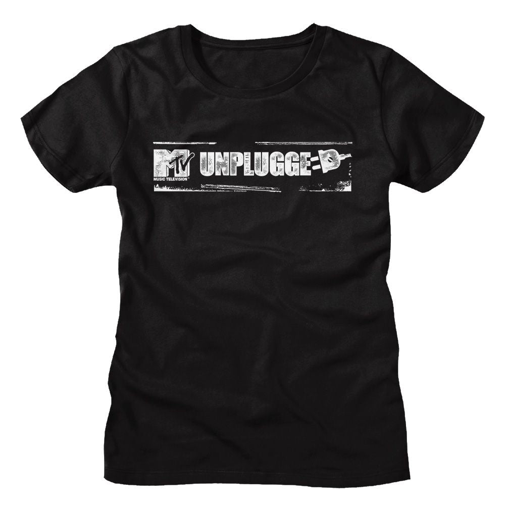 MTV Mtv Unplugged Black Women's T-Shirt