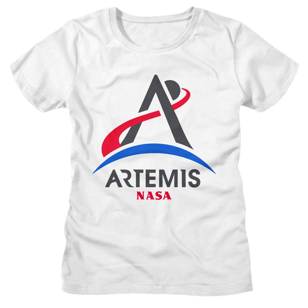 NASA Nasa Artemis Program Logo White Women's T-Shirt