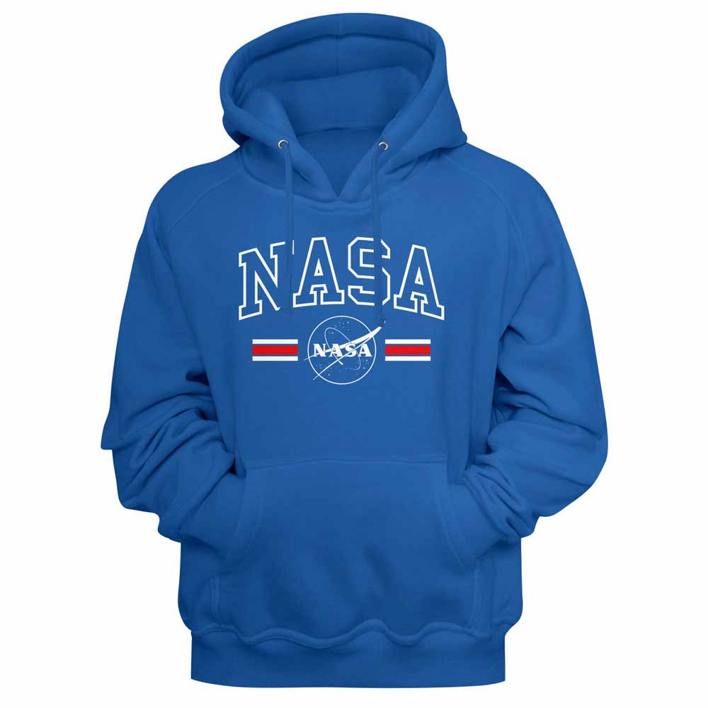 NASA Stripes Royal Hoodie