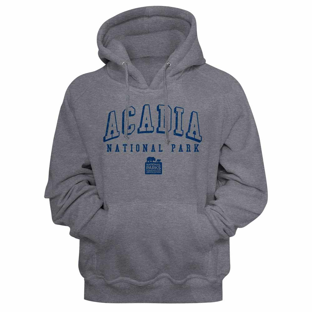 U.S. National Parks Acadia Np Collegiate Gunmetal Heather Hoodie