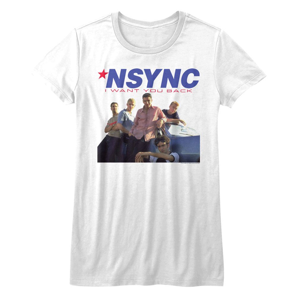 NSYNC Want You Back White Women's T-Shirt