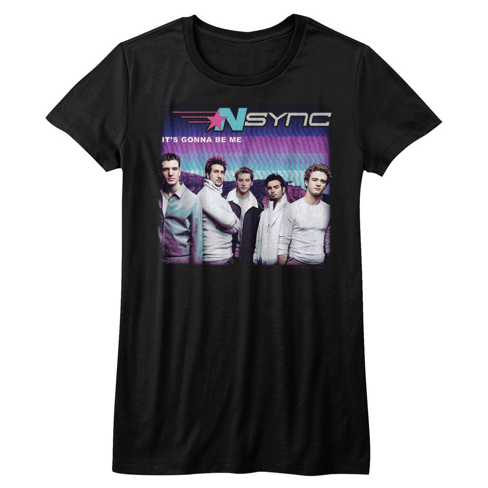 NSYNC Gonna B Me Black Women's T-Shirt