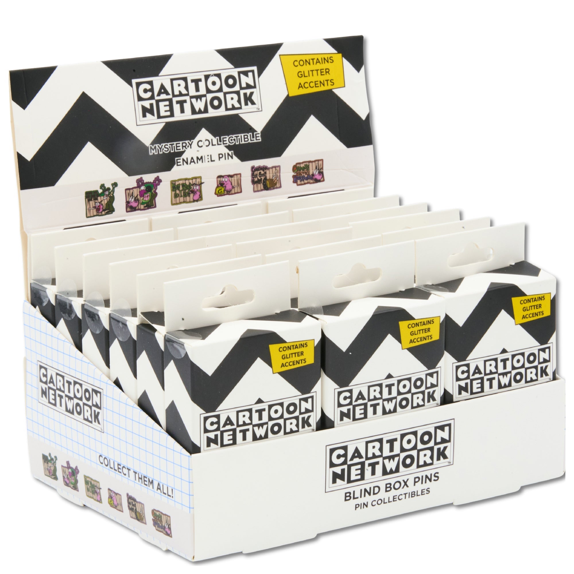 Wholesale Blind Box Collectible Pins - Courage the Cowardly Dog