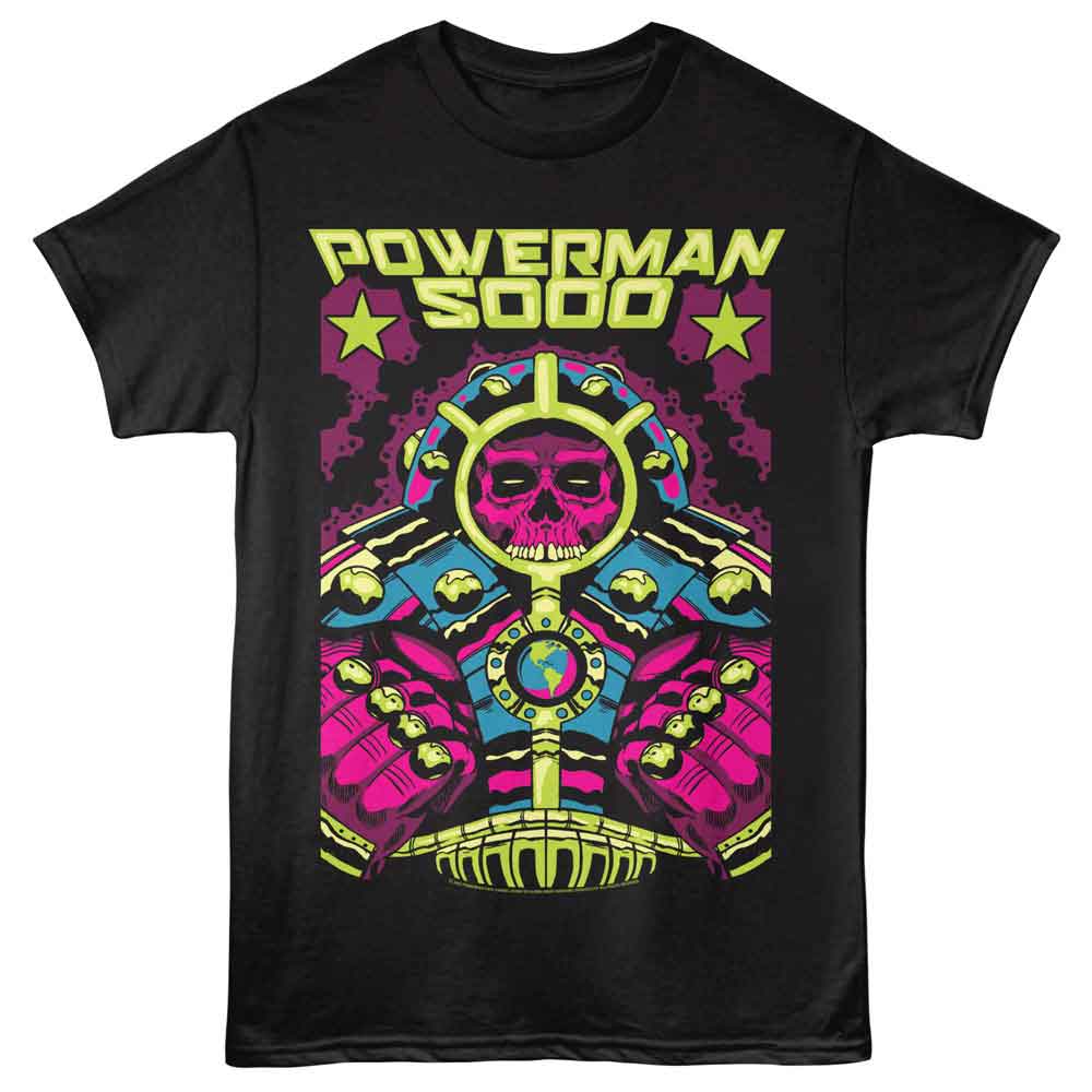 Powerman 5000 Galactic Guy Black T-Shirt