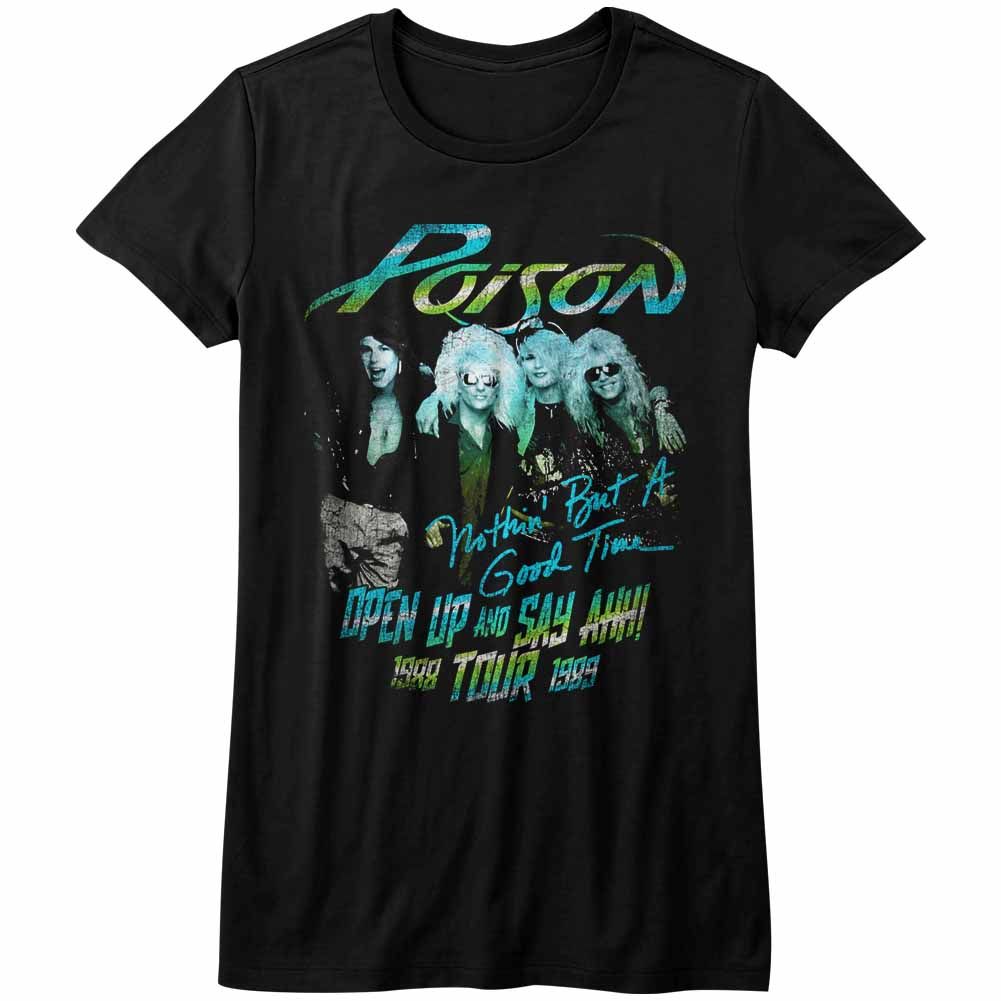 Poison Tour Shirt Black Women's T-Shirt