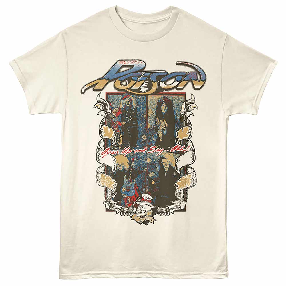 Poison Say Ahhh Natural T-Shirt