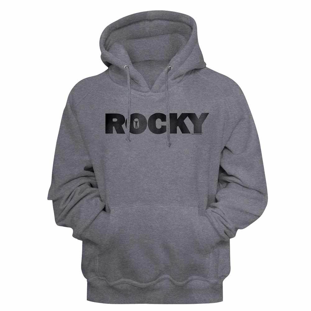Rocky Logo Gunmetal Heather Hoodie