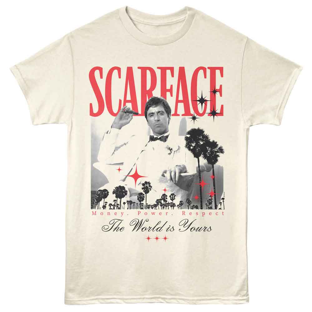 Scarface the World Natural T-Shirt