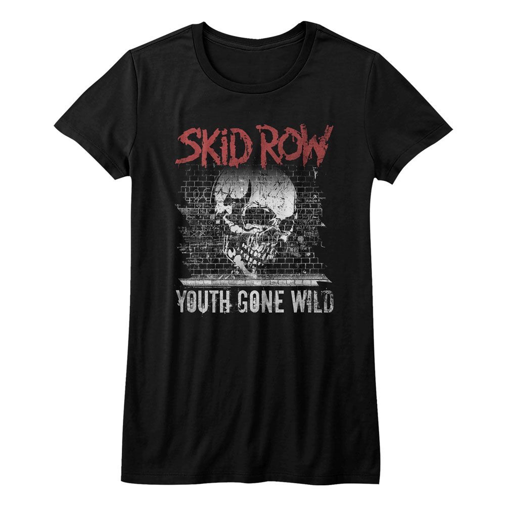Skid Row Graffiti Gone Wild Black Women's T-Shirt