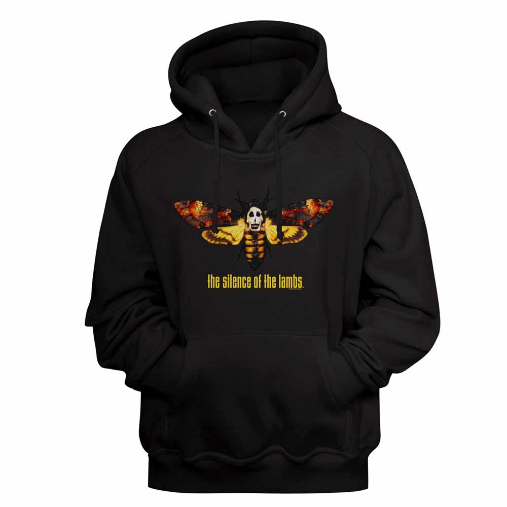 The Silence of the Lambs Sol Moth Black Hoodie