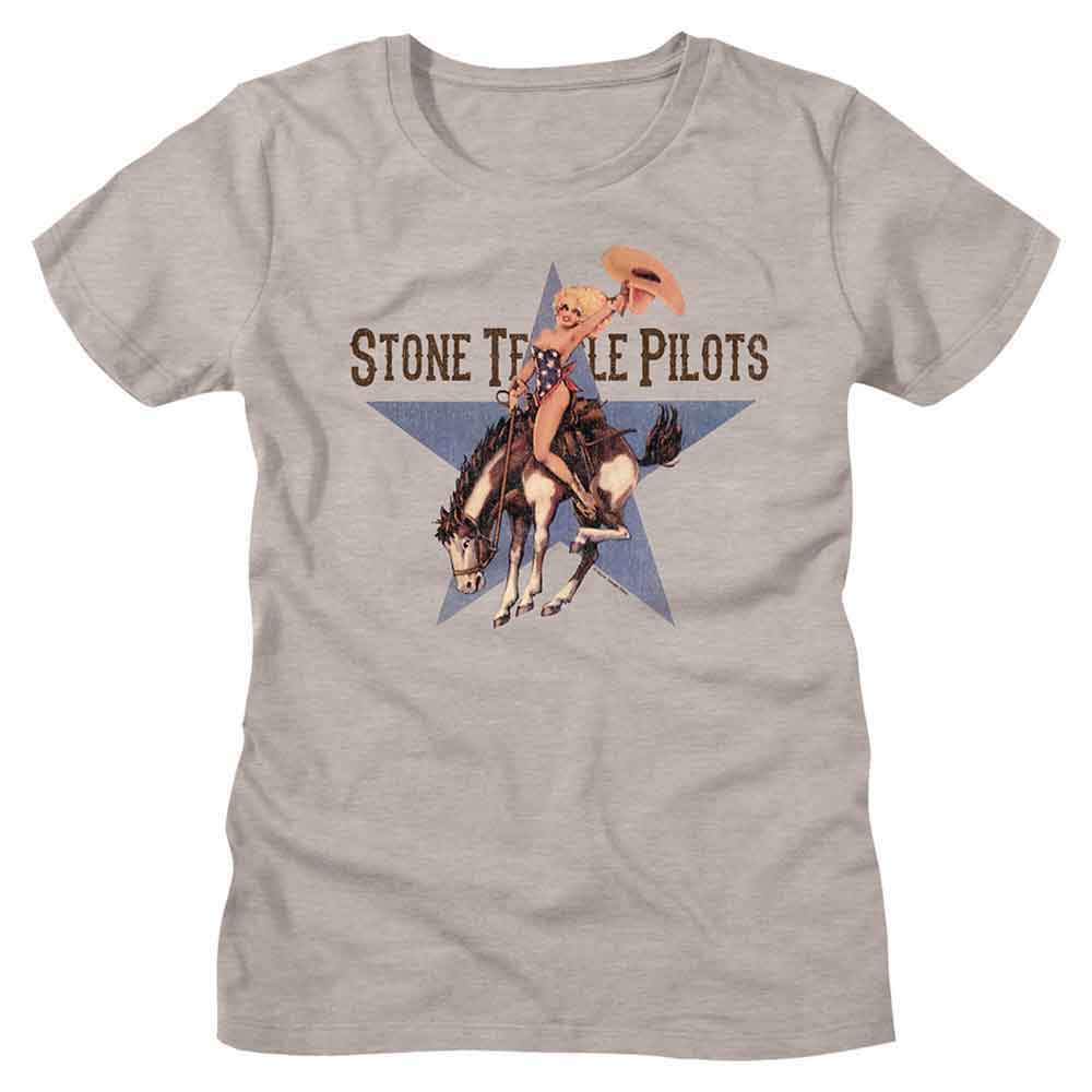 Stone Temple Pilots Riding Bronco STNHT Women's T-Shirt