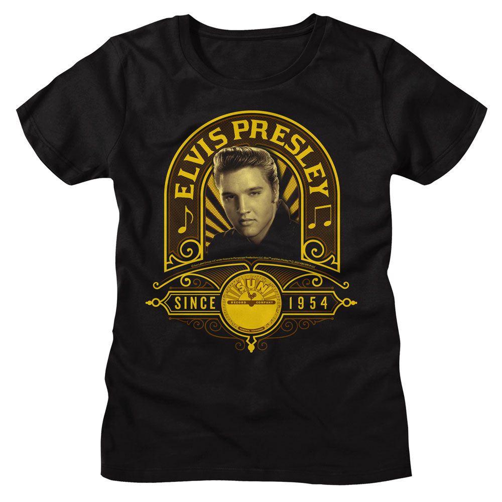 Sun Records Elvis Sun Since 54 Black Women's T-Shirt