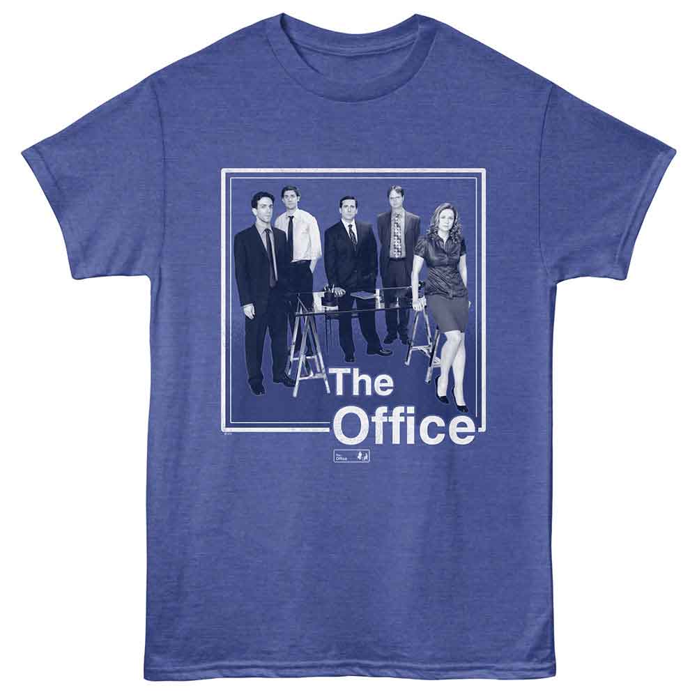 The Office Cast Royal Heather T-Shirt