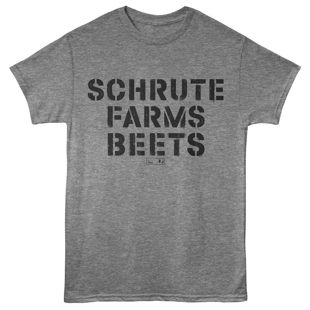 The Office Shrute Farms Beets Heather T-Shirt