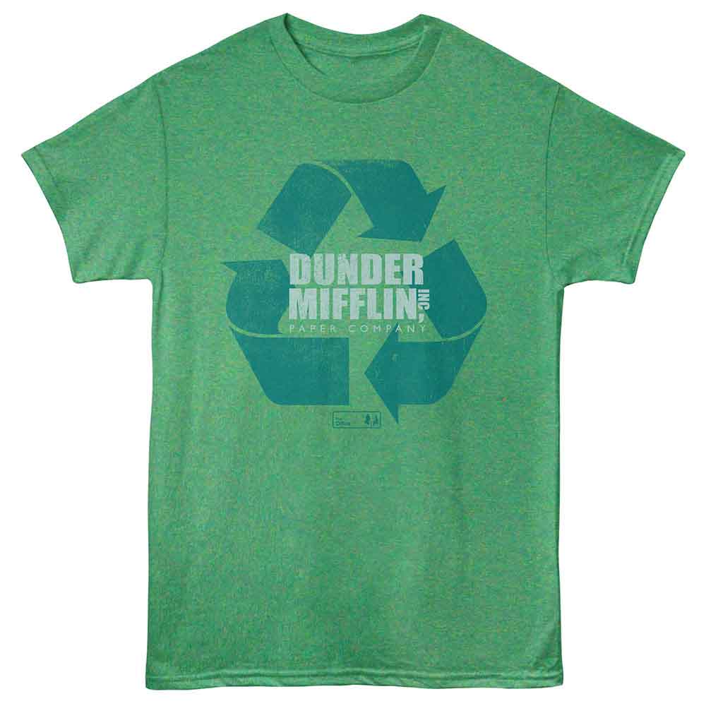 The Office Jim Bears Beets Graphite Heather T-Shirt