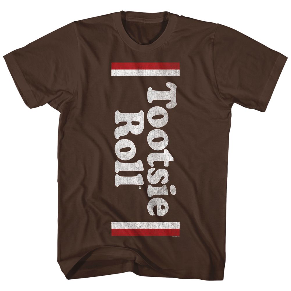 Wholesale Tootsie Roll Logo Dark Chocolate T-Shirt