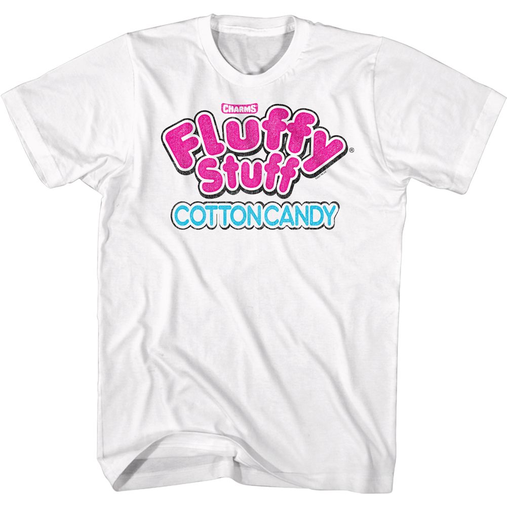 Wholesale Fluffly Stuff Logo White T-Shirt