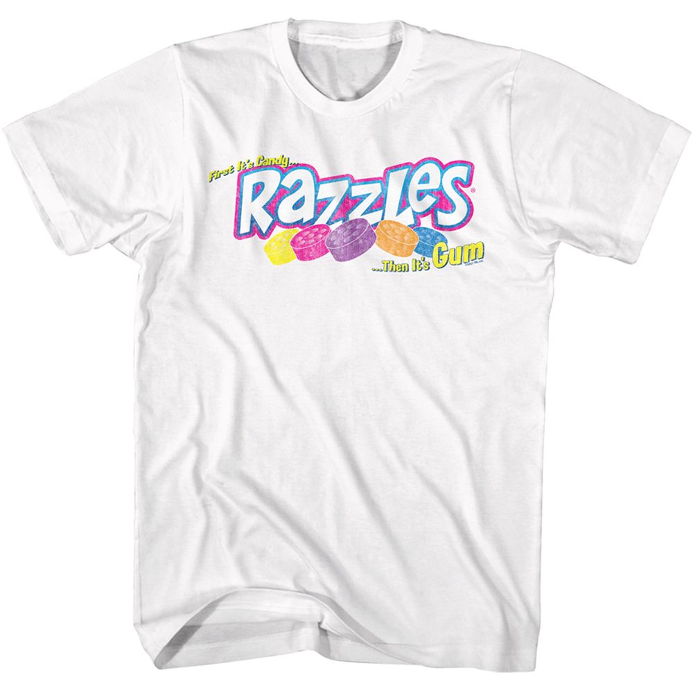 Wholesale Razzles Logo White T-Shirt