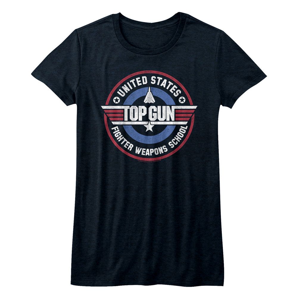 Top Gun Weapons School Heather Navy Women's T-Shirt